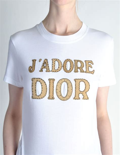 vintage j'adore dior t shirt|j adore dior tops.